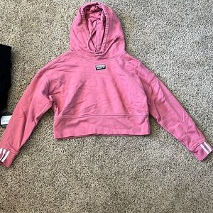 ADIDAS CROPPED HOODIE